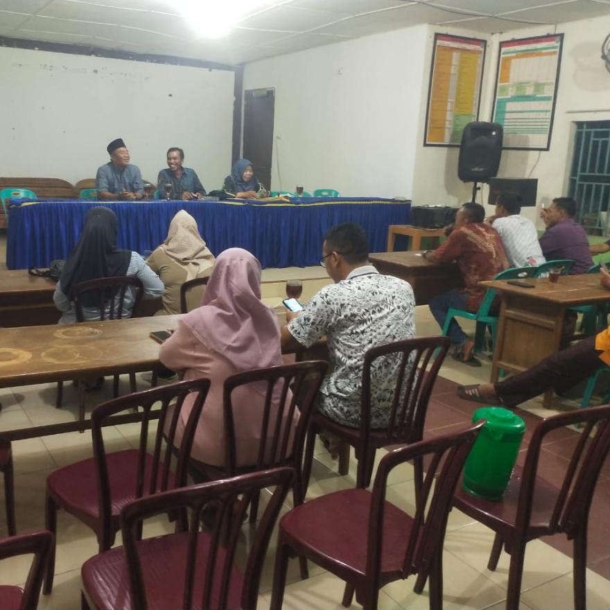 MUSYAWARAH ART KOPERASI MERAH PUTIH  DESA SUBUR KECAMATAN AIR JOMAN